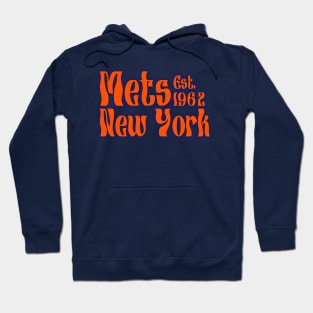 New York Mets / Retro Artwork Hoodie